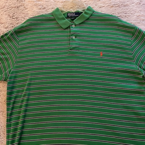 Ralph Lauren Polo Shirt Large Green - Picture 2 of 11